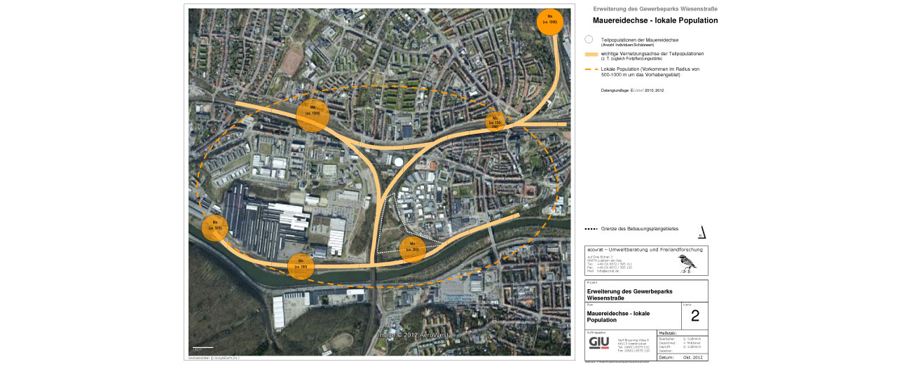 Umweltbericht Gewerbepark Wiesenstrasse Saarbruecken